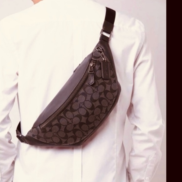 NWT coach warren fanny pack belt bag brown with wallet, 2 total - Picture 16 of 16